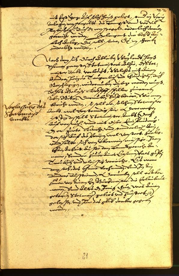 Civic Archives of Bozen-Bolzano - BOhisto Minutes of the council 1581 