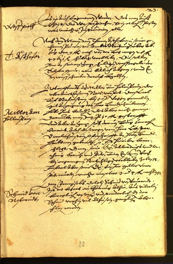 Archivio Storico della Città di Bolzano - BOhisto protocollo consiliare 1581 