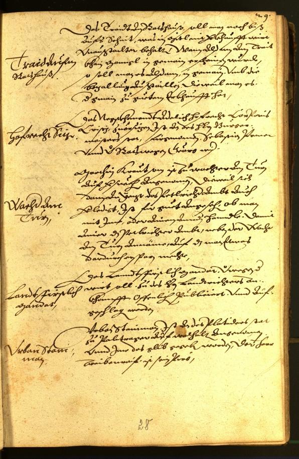 Archivio Storico della Città di Bolzano - BOhisto protocollo consiliare 1581 