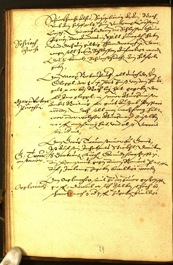 Archivio Storico della Città di Bolzano - BOhisto protocollo consiliare 1581 