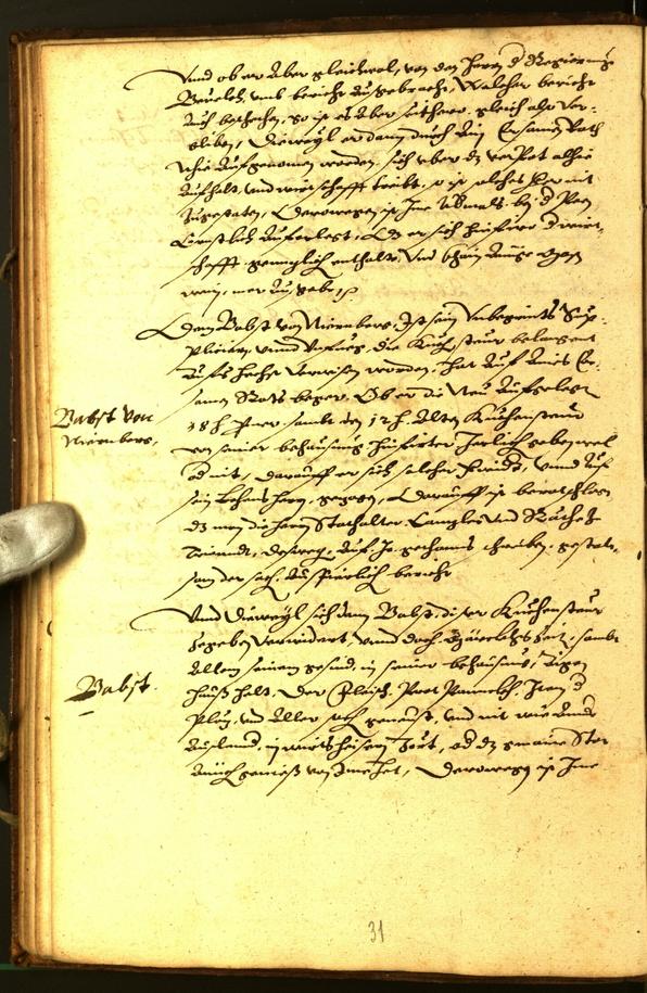 Civic Archives of Bozen-Bolzano - BOhisto Minutes of the council 1581 