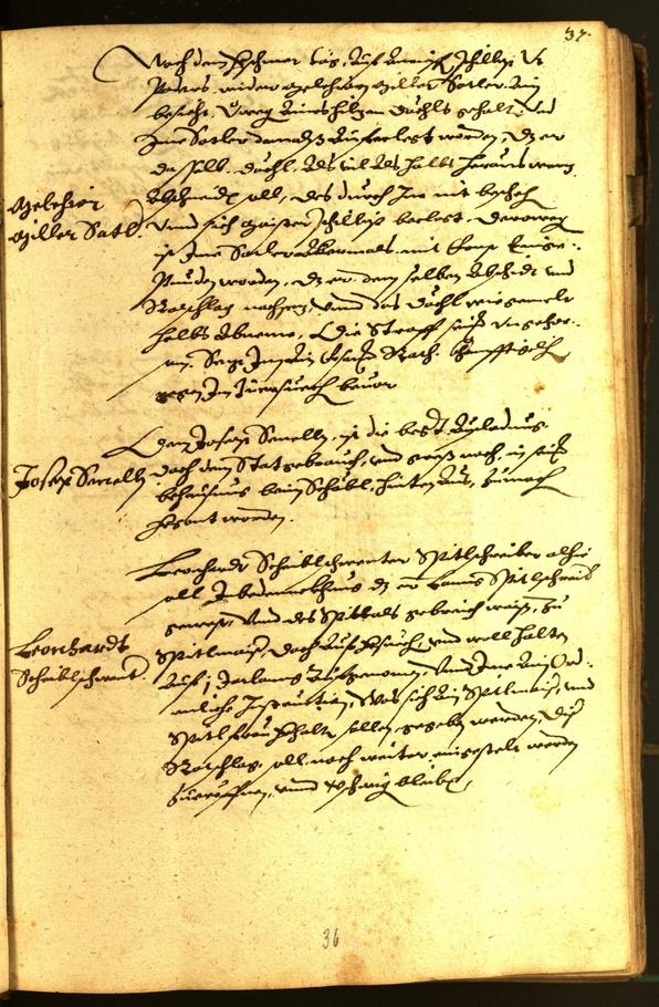 Stadtarchiv Bozen - BOhisto Ratsprotokoll 1581 