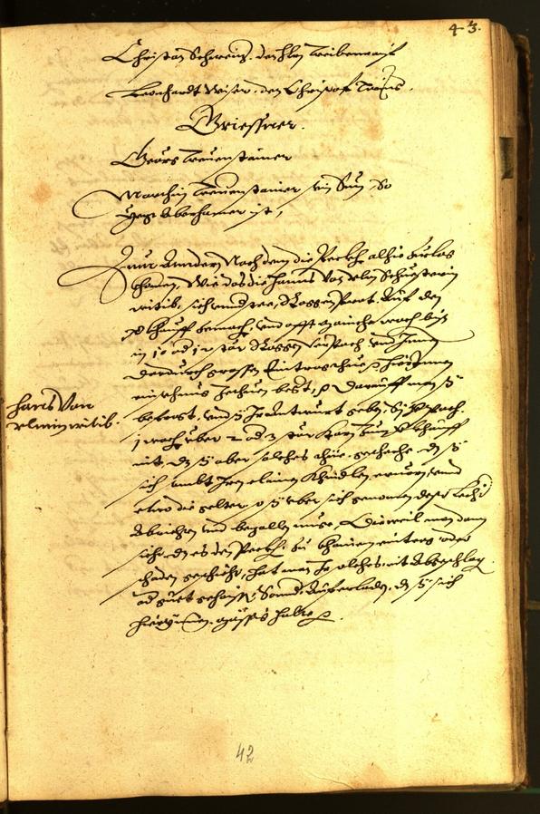 Civic Archives of Bozen-Bolzano - BOhisto Minutes of the council 1581 