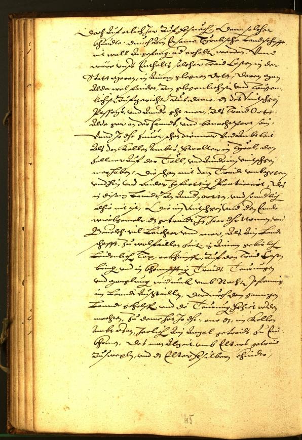 Stadtarchiv Bozen - BOhisto Ratsprotokoll 1581 