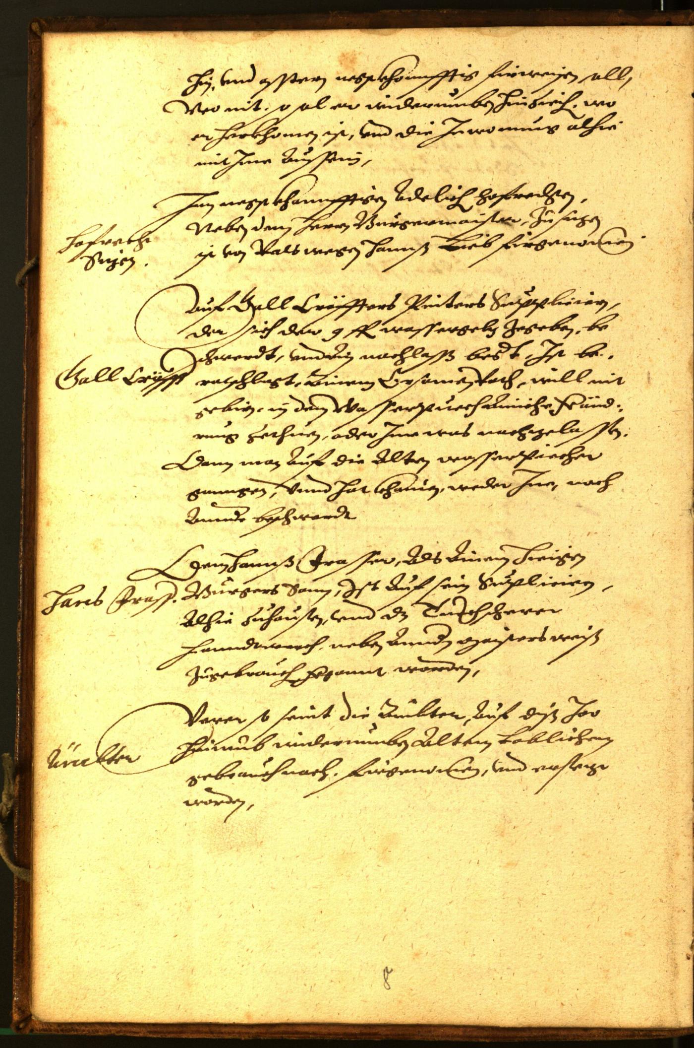 Civic Archives of Bozen-Bolzano - BOhisto Minutes of the council 1581 