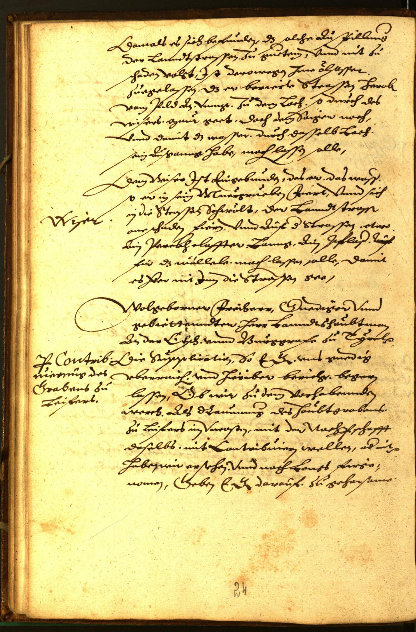 Stadtarchiv Bozen - BOhisto Ratsprotokoll 1581 