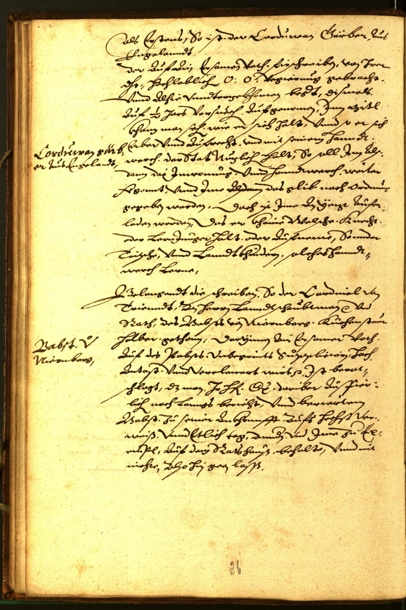 Stadtarchiv Bozen - BOhisto Ratsprotokoll 1581 