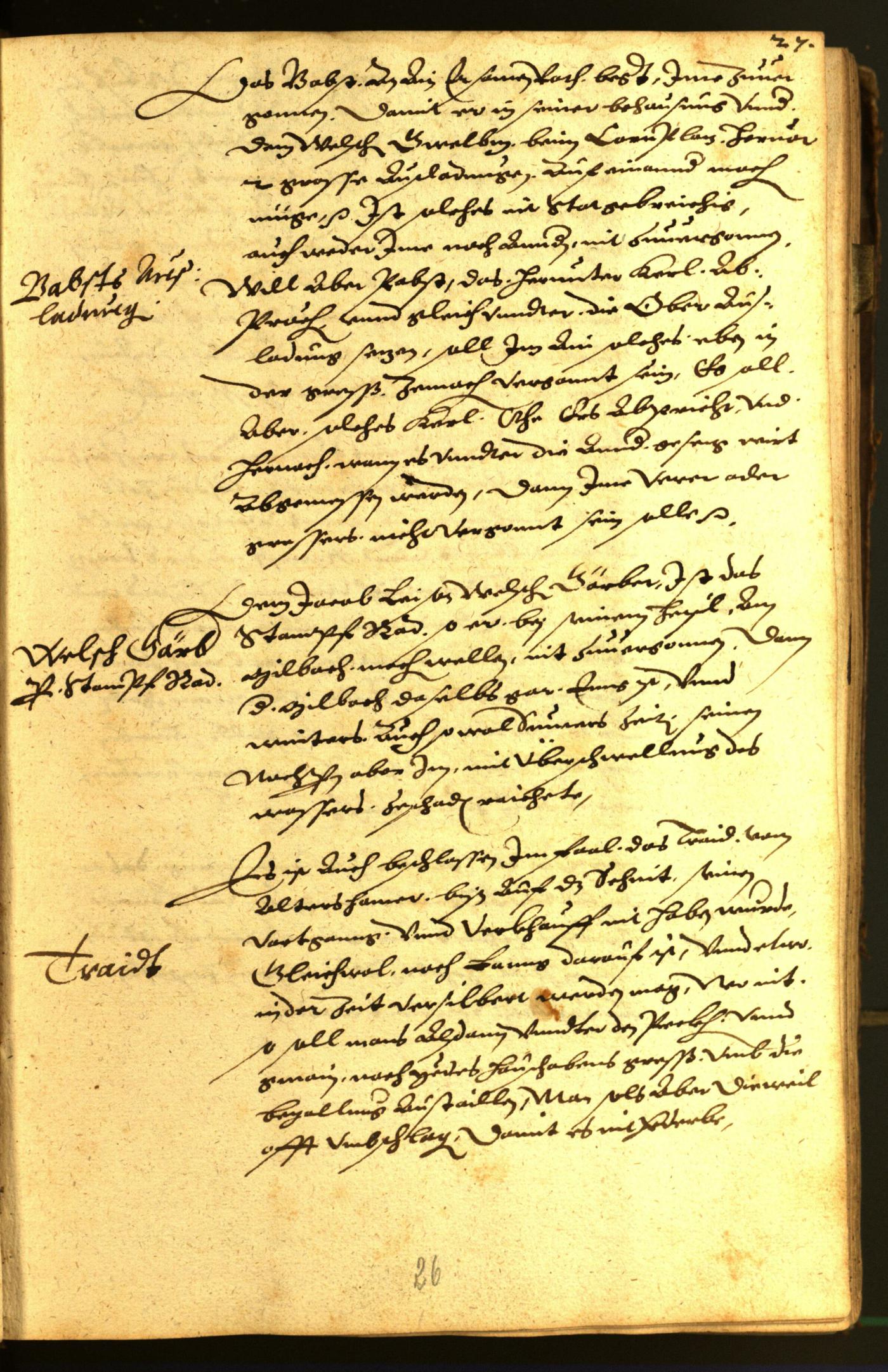 Civic Archives of Bozen-Bolzano - BOhisto Minutes of the council 1581 