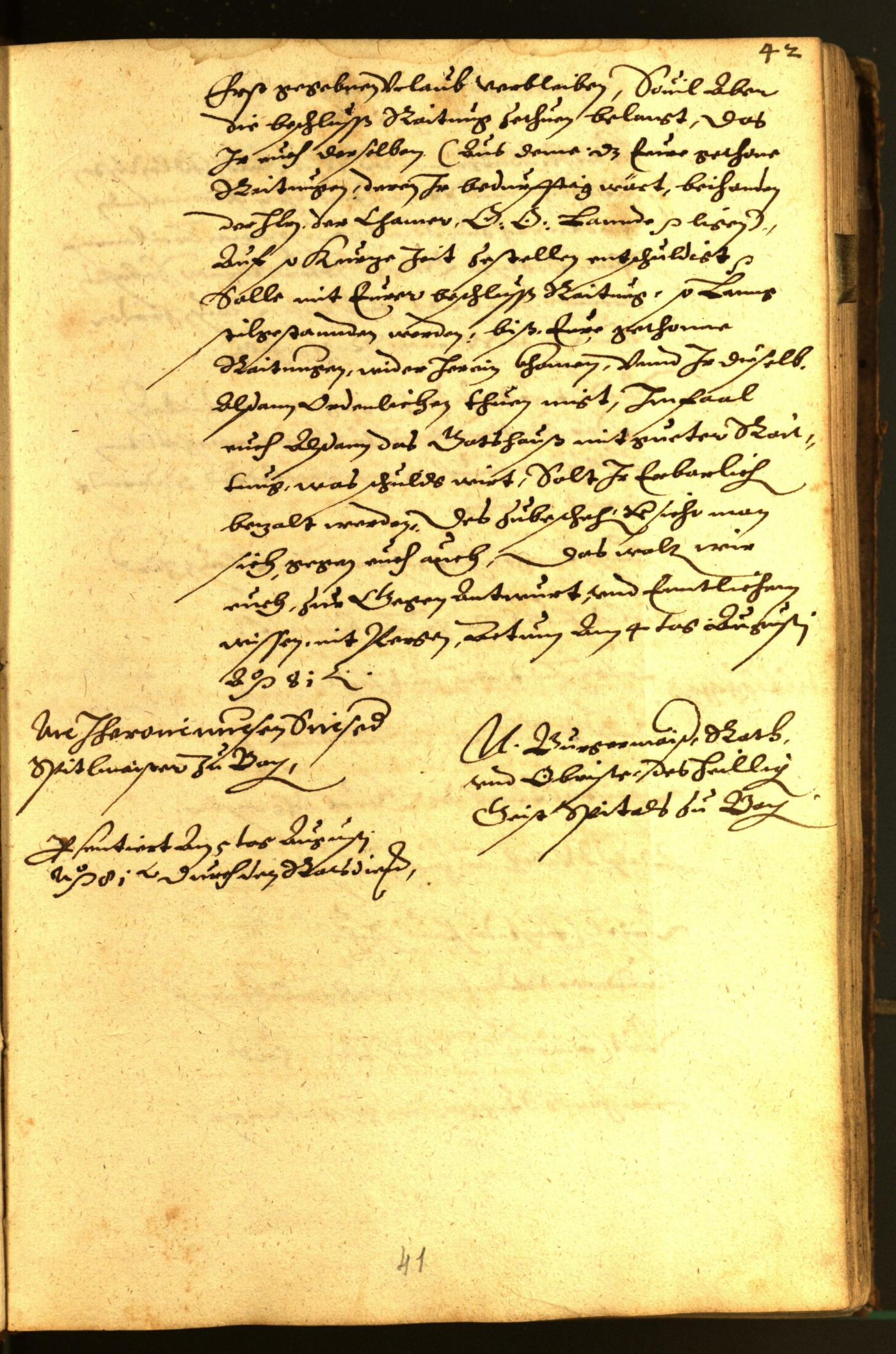 Civic Archives of Bozen-Bolzano - BOhisto Minutes of the council 1581 