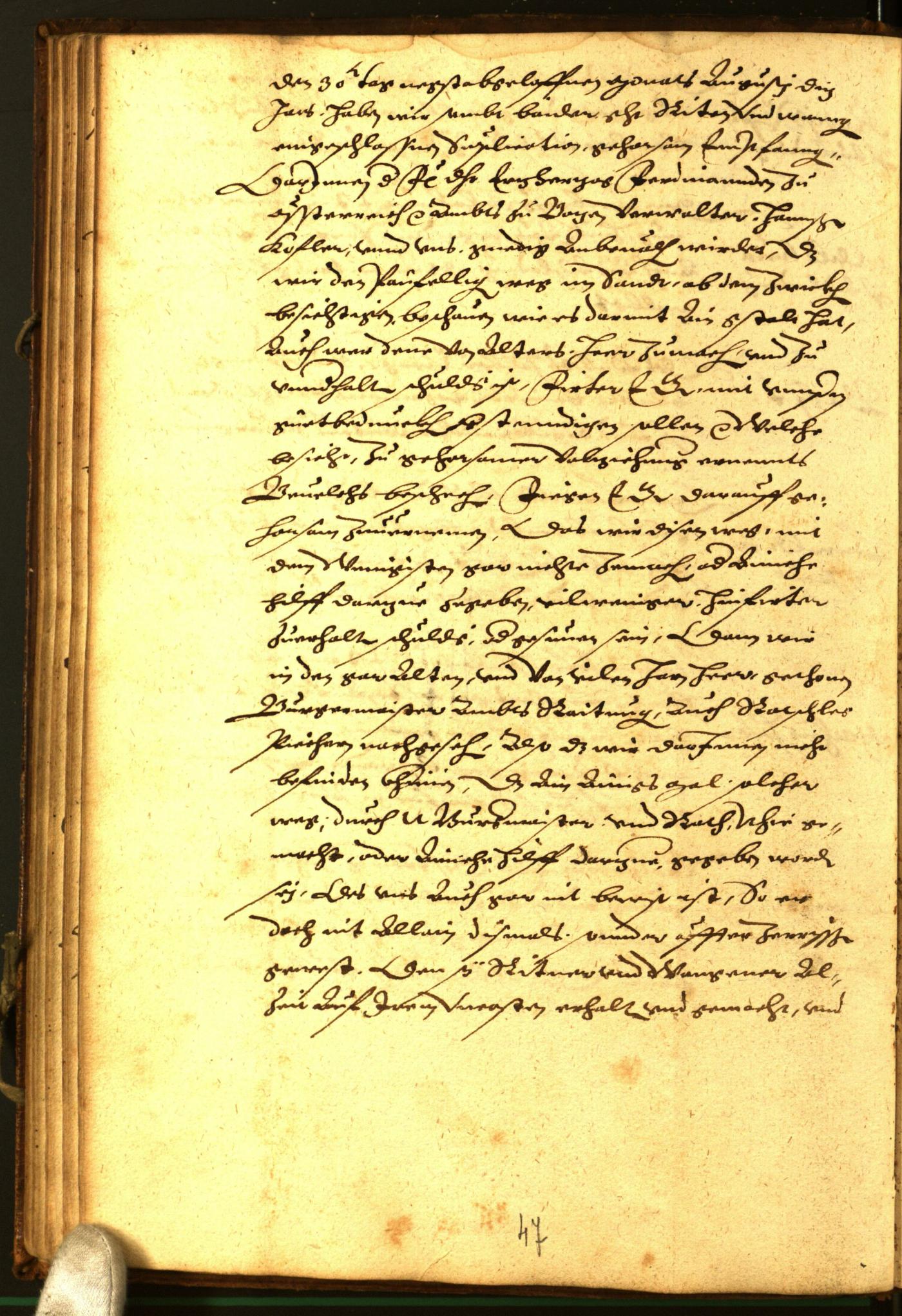 Archivio Storico della Città di Bolzano - BOhisto protocollo consiliare 1581 