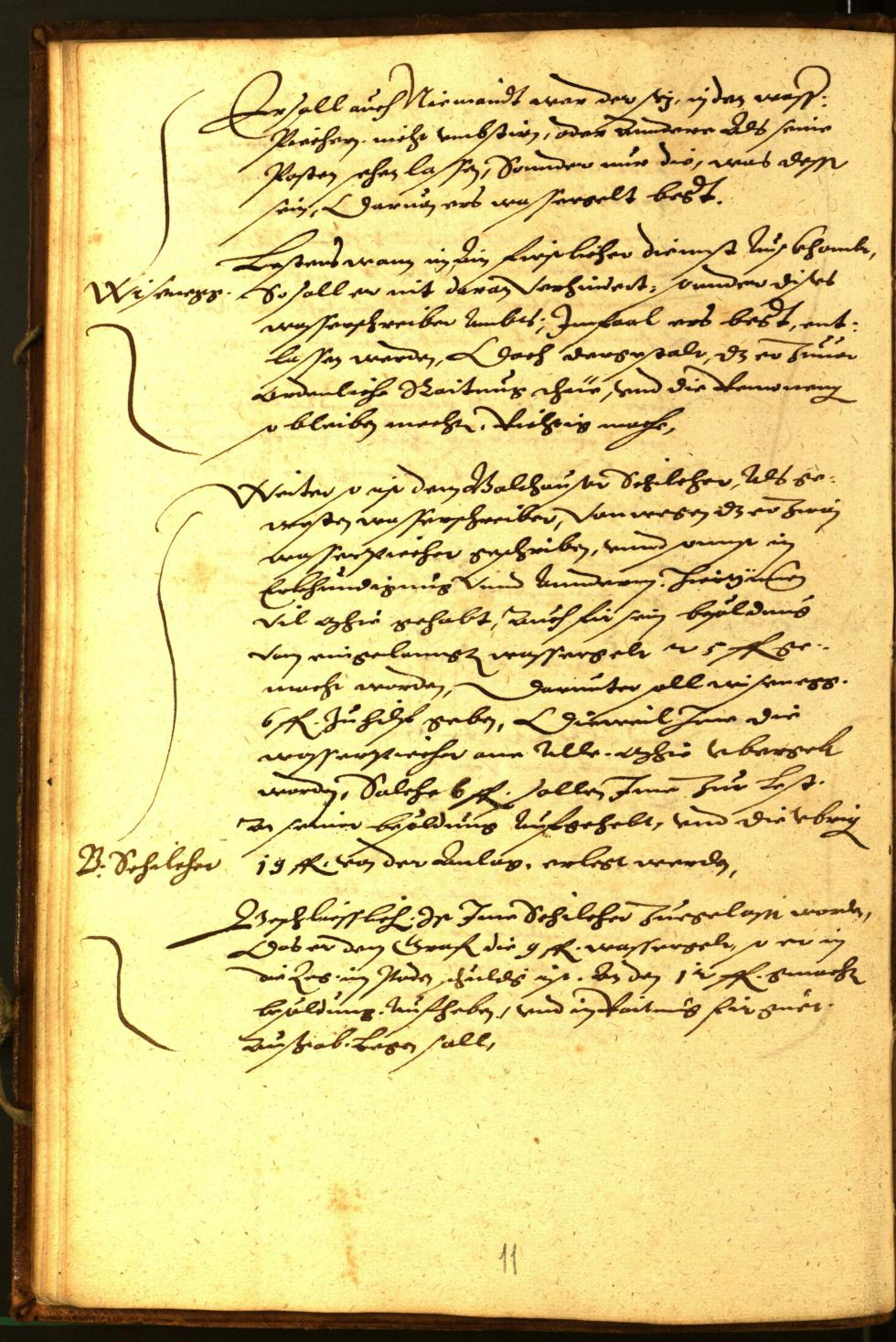 Stadtarchiv Bozen - BOhisto Ratsprotokoll 1581 