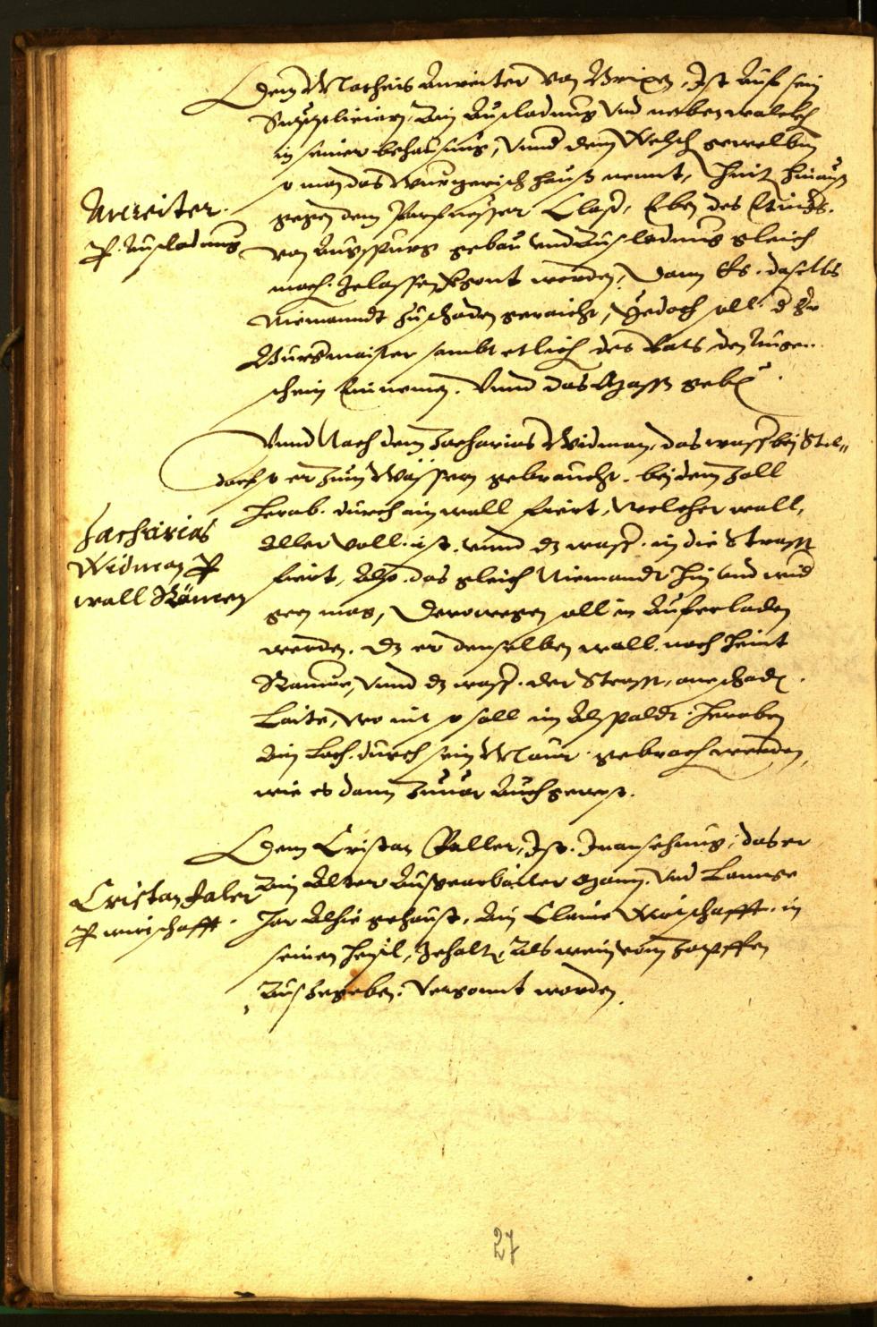 Civic Archives of Bozen-Bolzano - BOhisto Minutes of the council 1581 