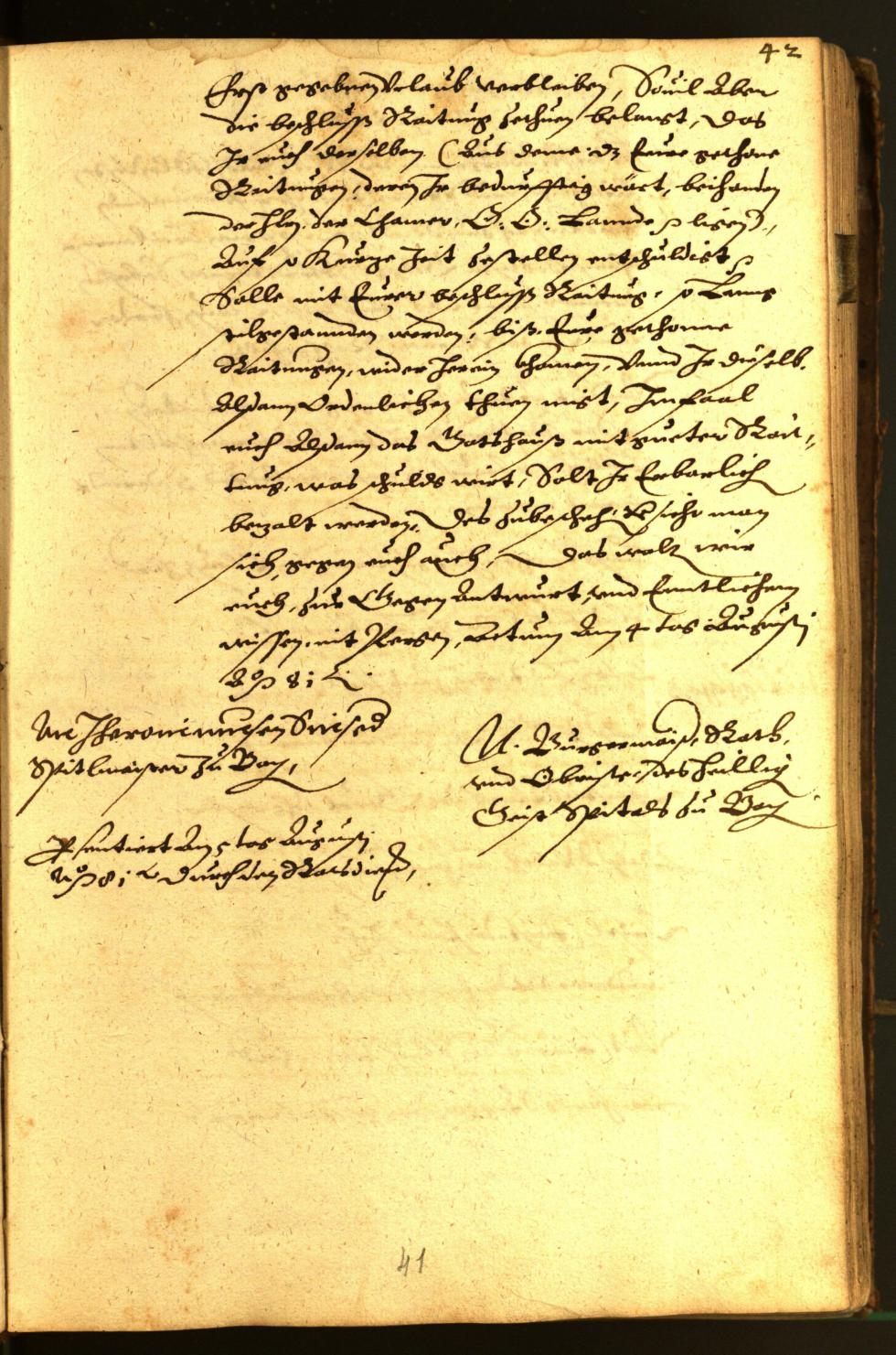 Stadtarchiv Bozen - BOhisto Ratsprotokoll 1581 