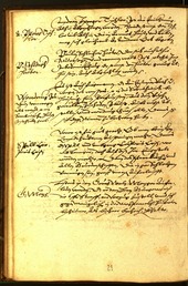 Stadtarchiv Bozen - BOhisto Ratsprotokoll 1581 - 