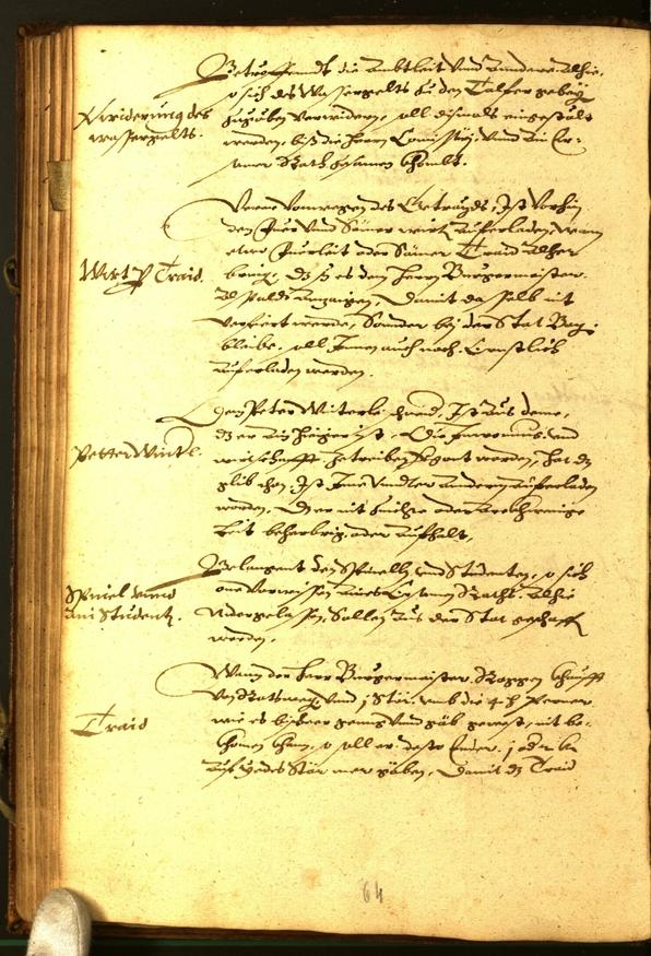 Archivio Storico della Città di Bolzano - BOhisto protocollo consiliare 1582 