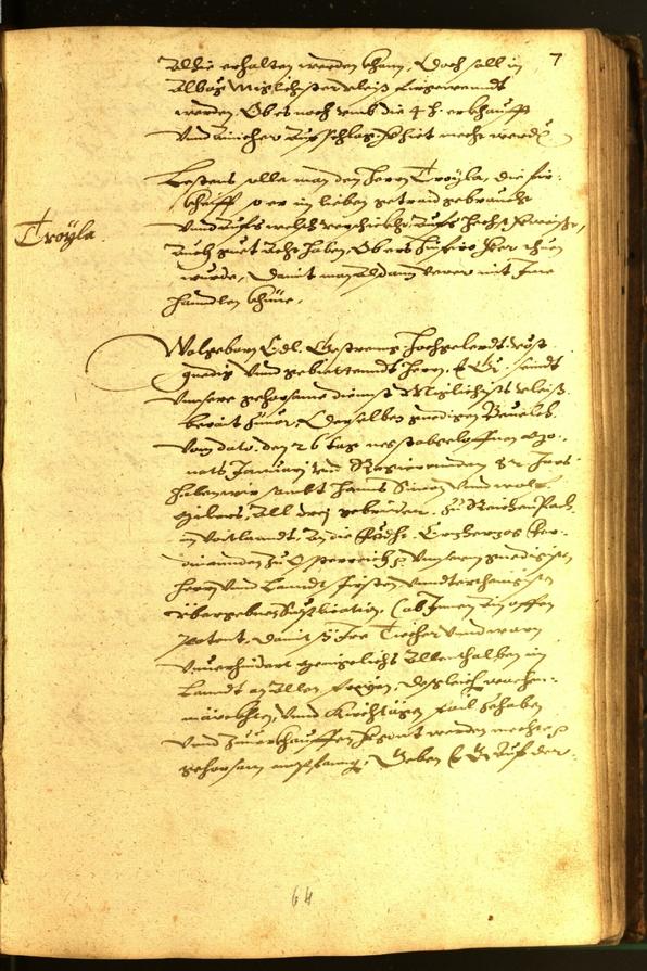 Stadtarchiv Bozen - BOhisto Ratsprotokoll 1582 