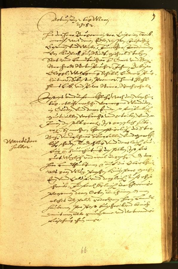 Civic Archives of Bozen-Bolzano - BOhisto Minutes of the council 1582 