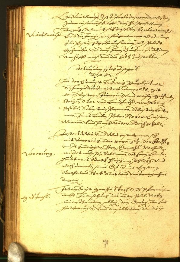 Civic Archives of Bozen-Bolzano - BOhisto Minutes of the council 1582 