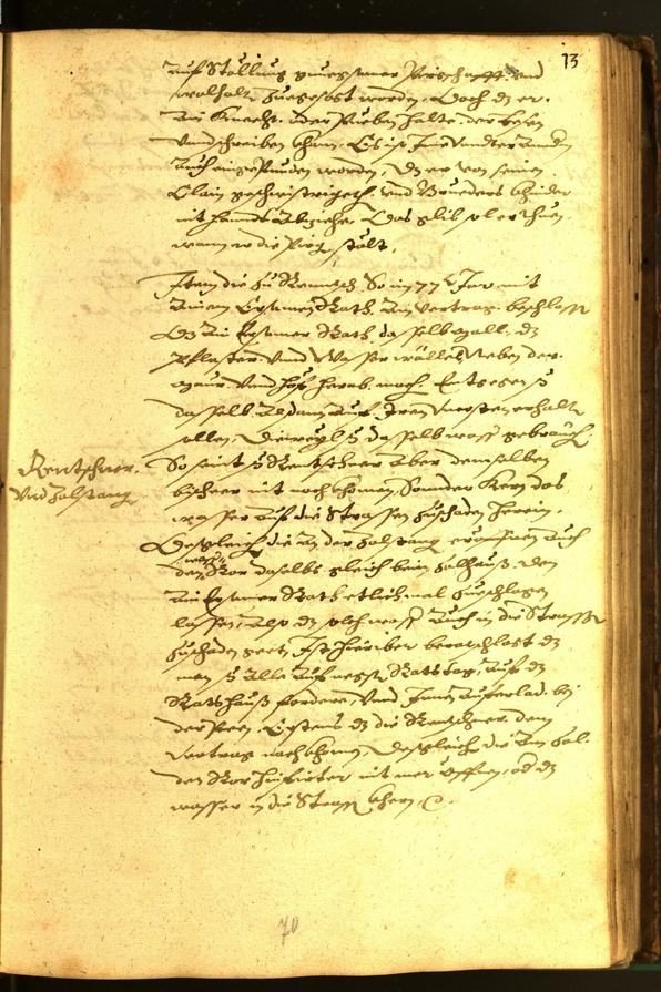 Civic Archives of Bozen-Bolzano - BOhisto Minutes of the council 1582 