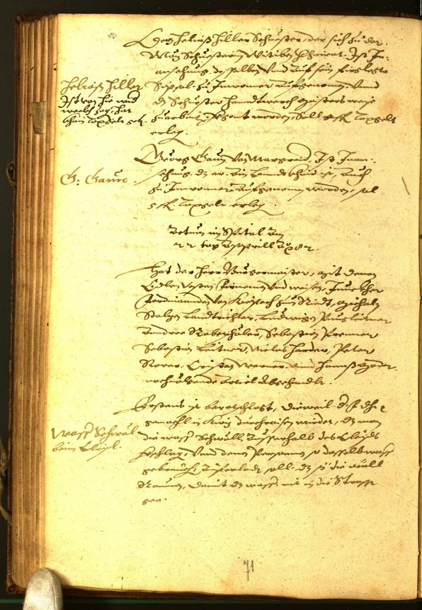 Civic Archives of Bozen-Bolzano - BOhisto Minutes of the council 1582 