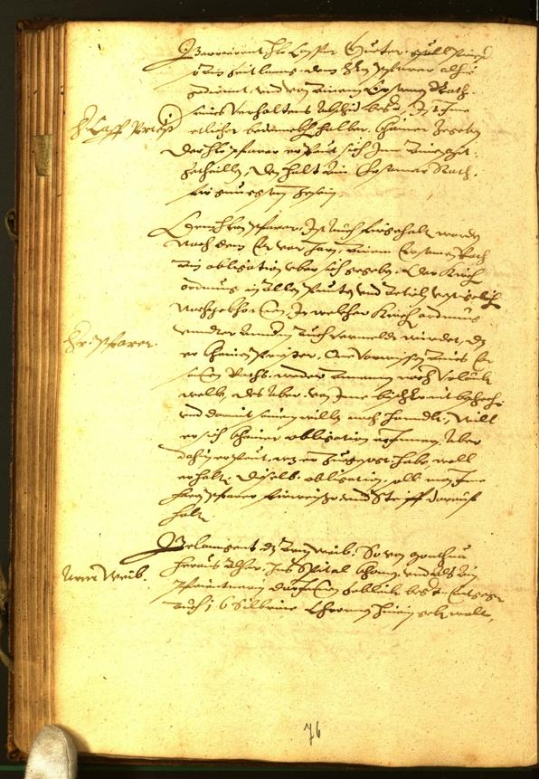 Stadtarchiv Bozen - BOhisto Ratsprotokoll 1582 