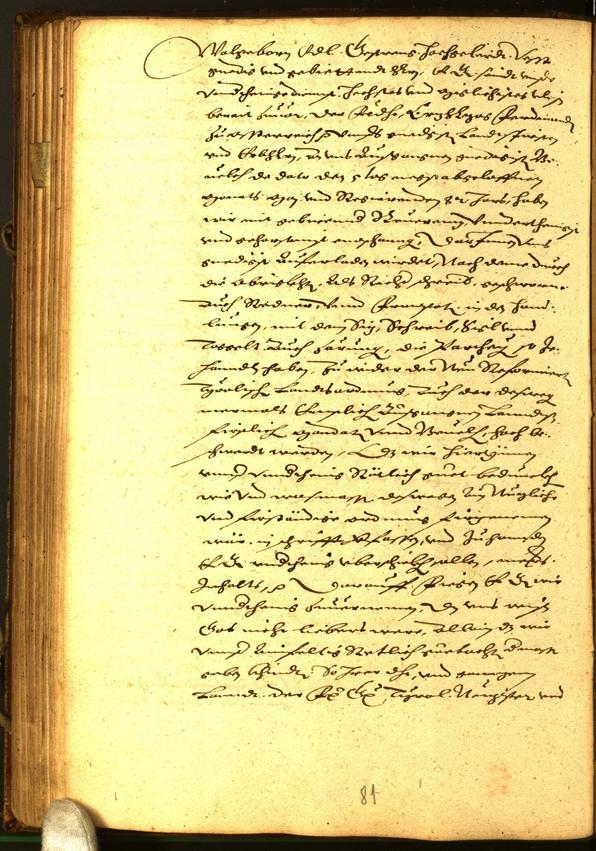 Stadtarchiv Bozen - BOhisto Ratsprotokoll 1582 