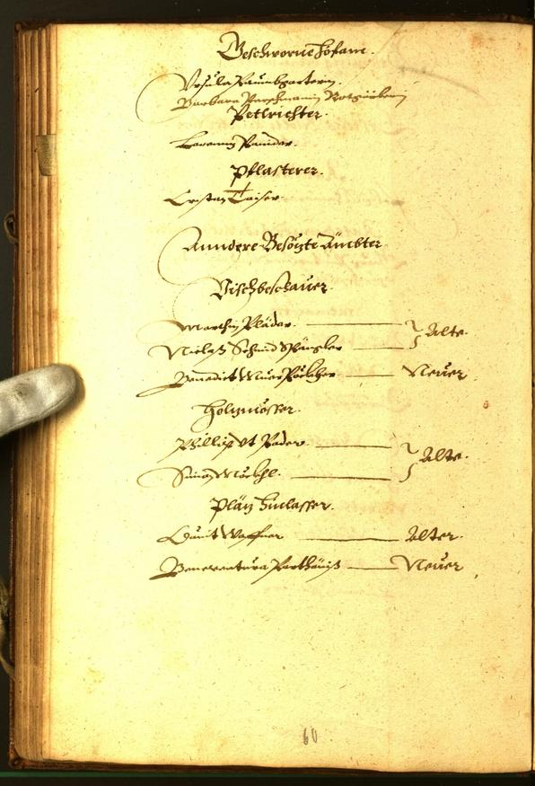 Civic Archives of Bozen-Bolzano - BOhisto Minutes of the council 1582 