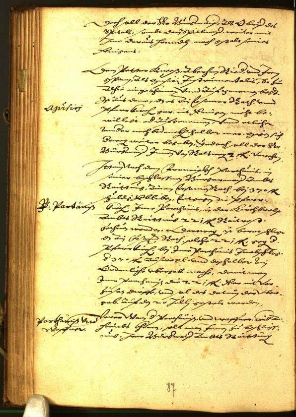 Civic Archives of Bozen-Bolzano - BOhisto Minutes of the council 1582 