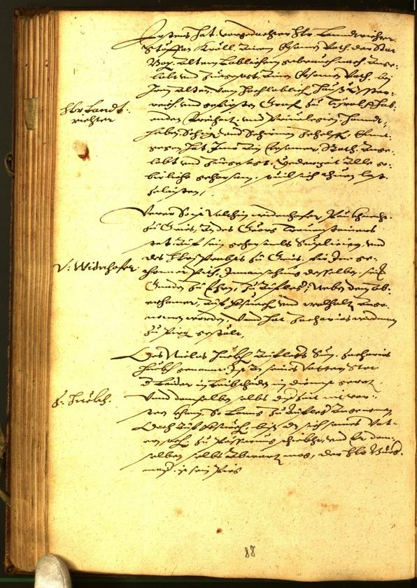 Stadtarchiv Bozen - BOhisto Ratsprotokoll 1582 