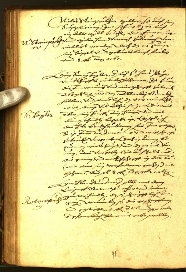 Civic Archives of Bozen-Bolzano - BOhisto Minutes of the council 1582 