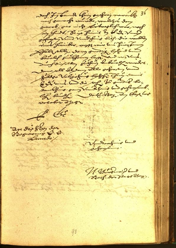 Civic Archives of Bozen-Bolzano - BOhisto Minutes of the council 1582 