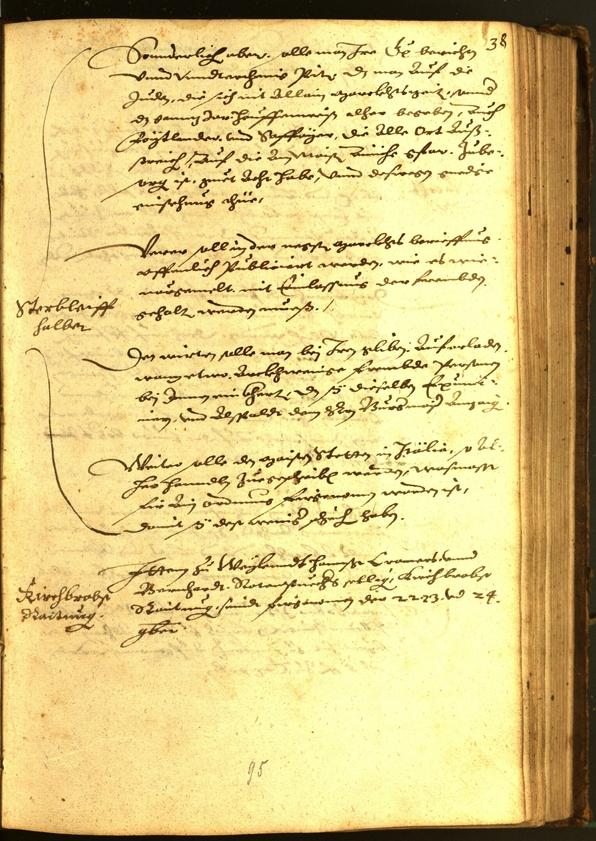 Civic Archives of Bozen-Bolzano - BOhisto Minutes of the council 1582 