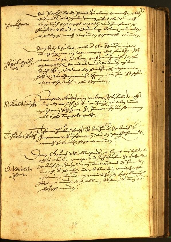 Stadtarchiv Bozen - BOhisto Ratsprotokoll 1582 