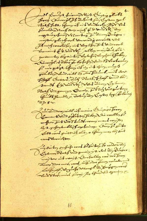 Stadtarchiv Bozen - BOhisto Ratsprotokoll 1582 