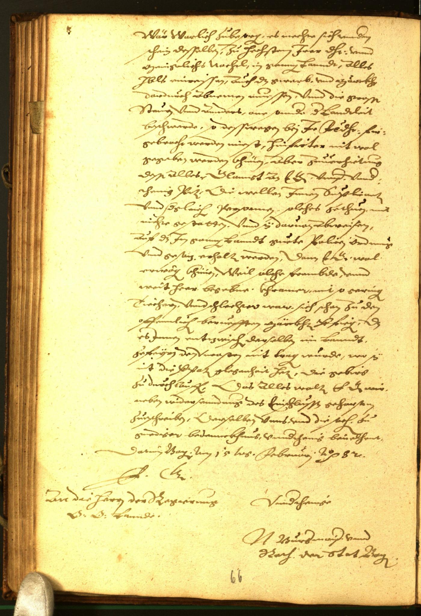 Civic Archives of Bozen-Bolzano - BOhisto Minutes of the council 1582 