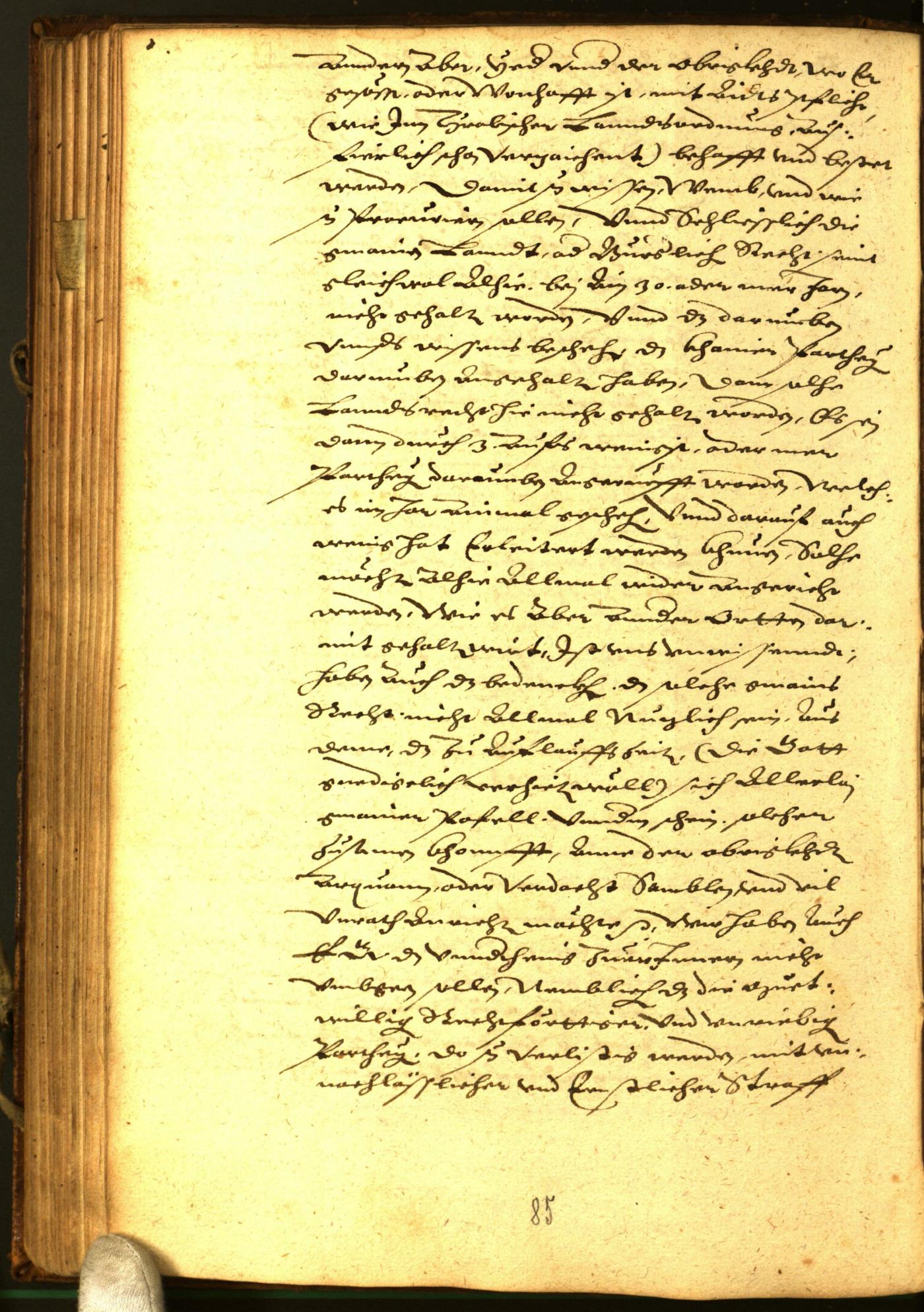 Civic Archives of Bozen-Bolzano - BOhisto Minutes of the council 1582 