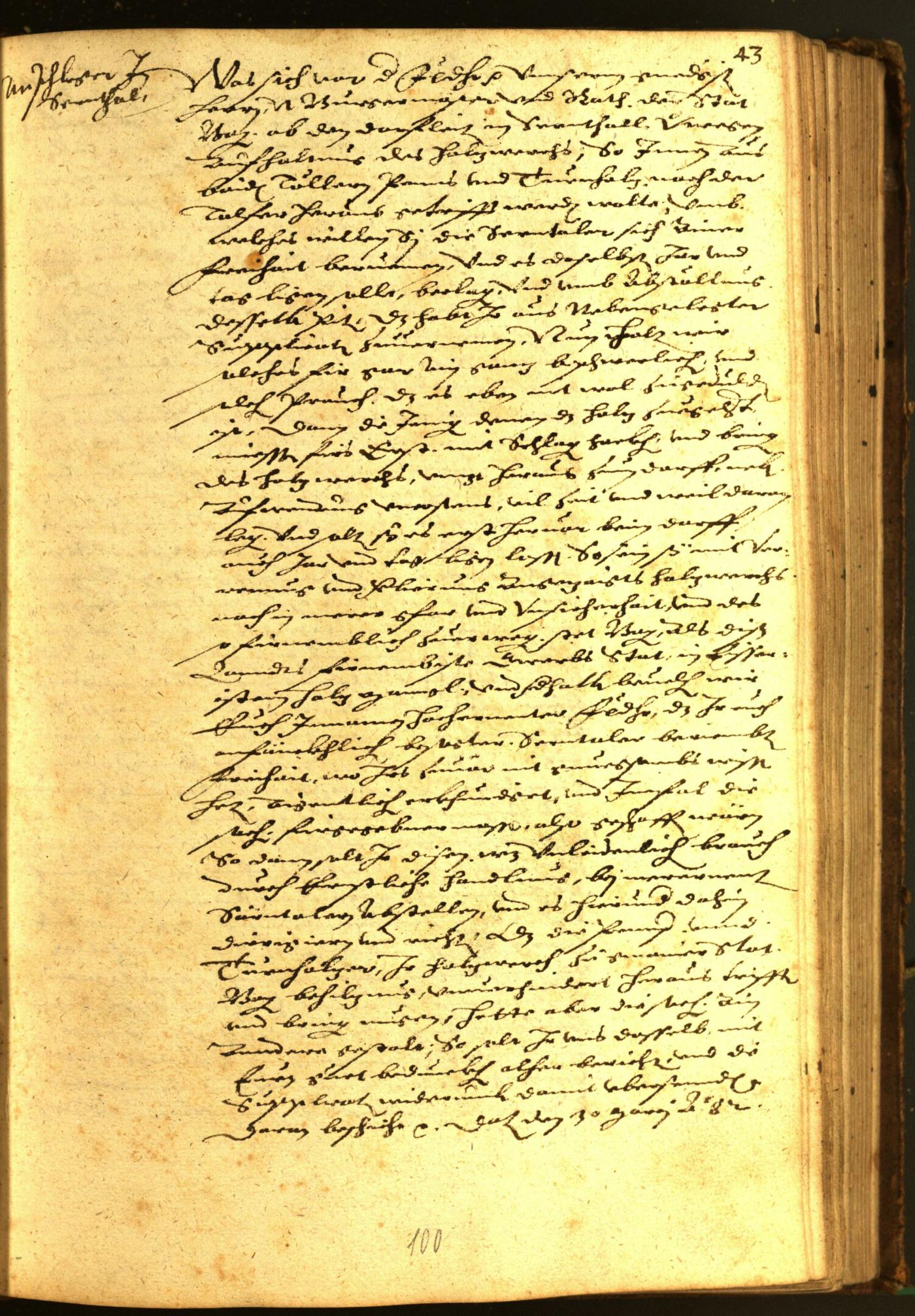 Civic Archives of Bozen-Bolzano - BOhisto Minutes of the council 1582 