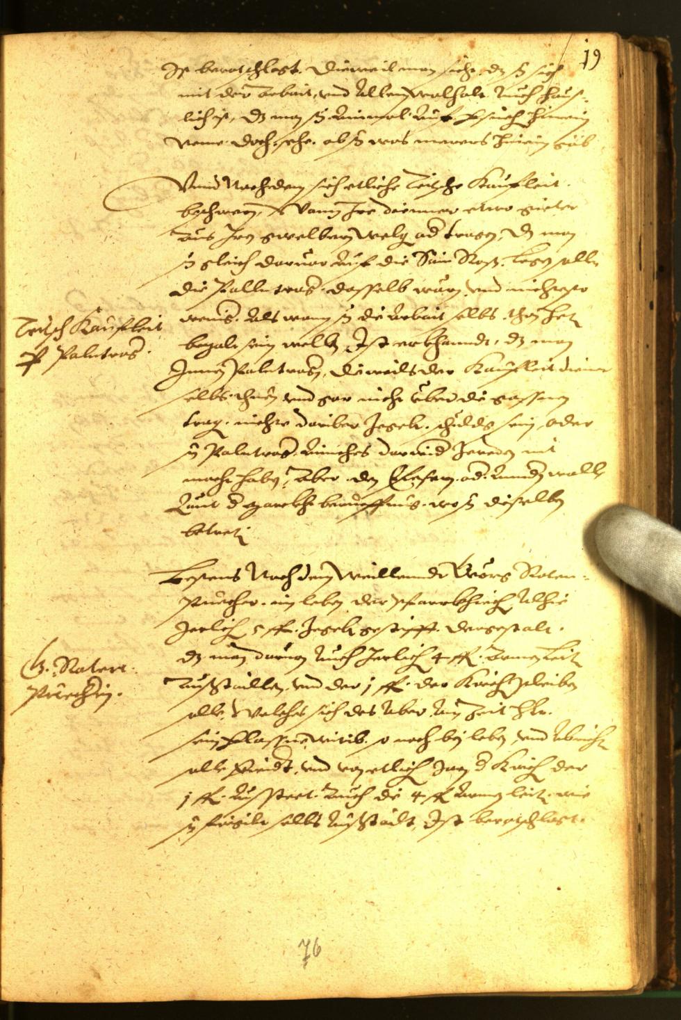 Stadtarchiv Bozen - BOhisto Ratsprotokoll 1582 