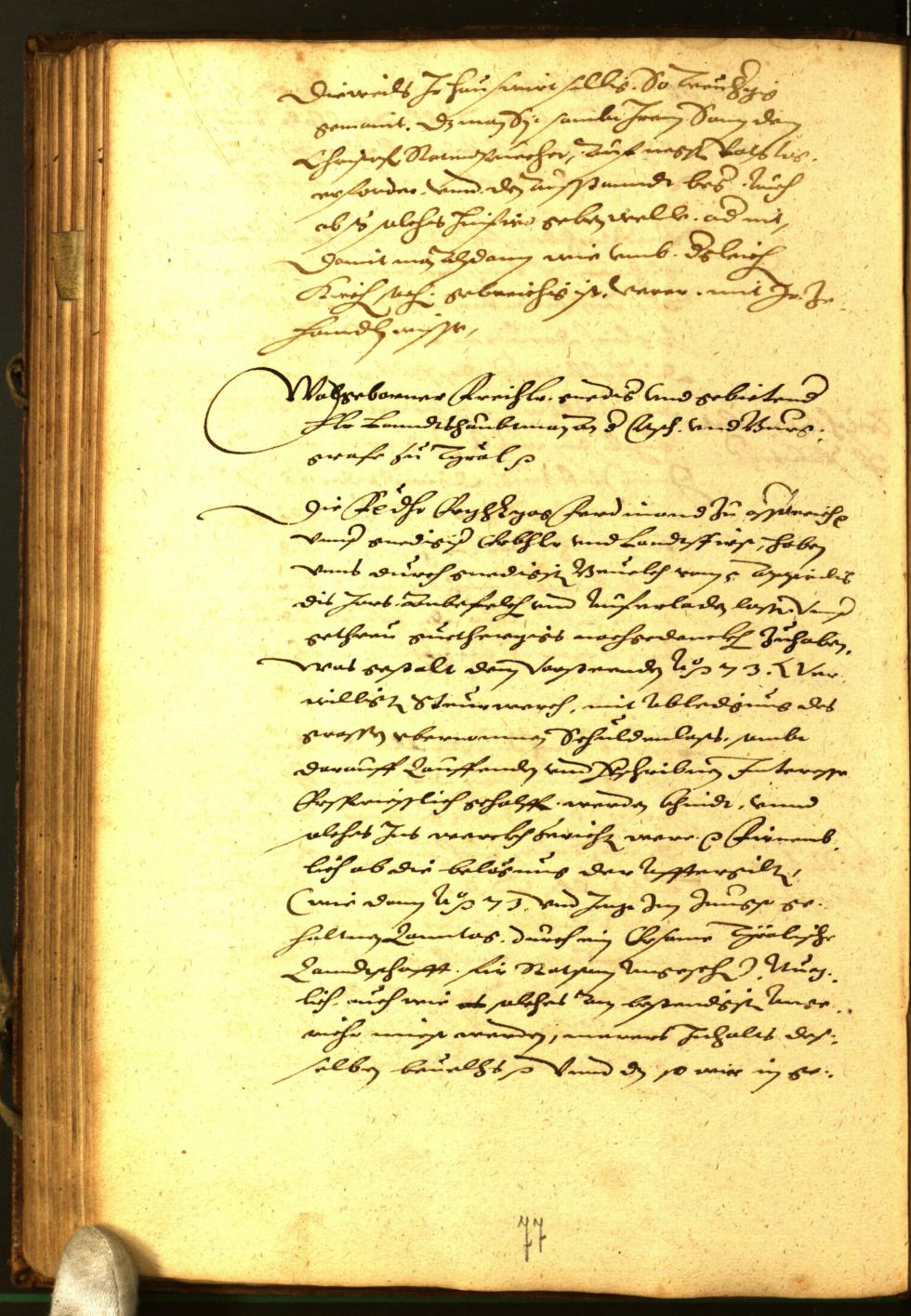 Civic Archives of Bozen-Bolzano - BOhisto Minutes of the council 1582 