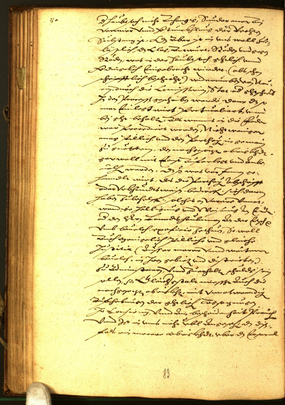 Civic Archives of Bozen-Bolzano - BOhisto Minutes of the council 1582 