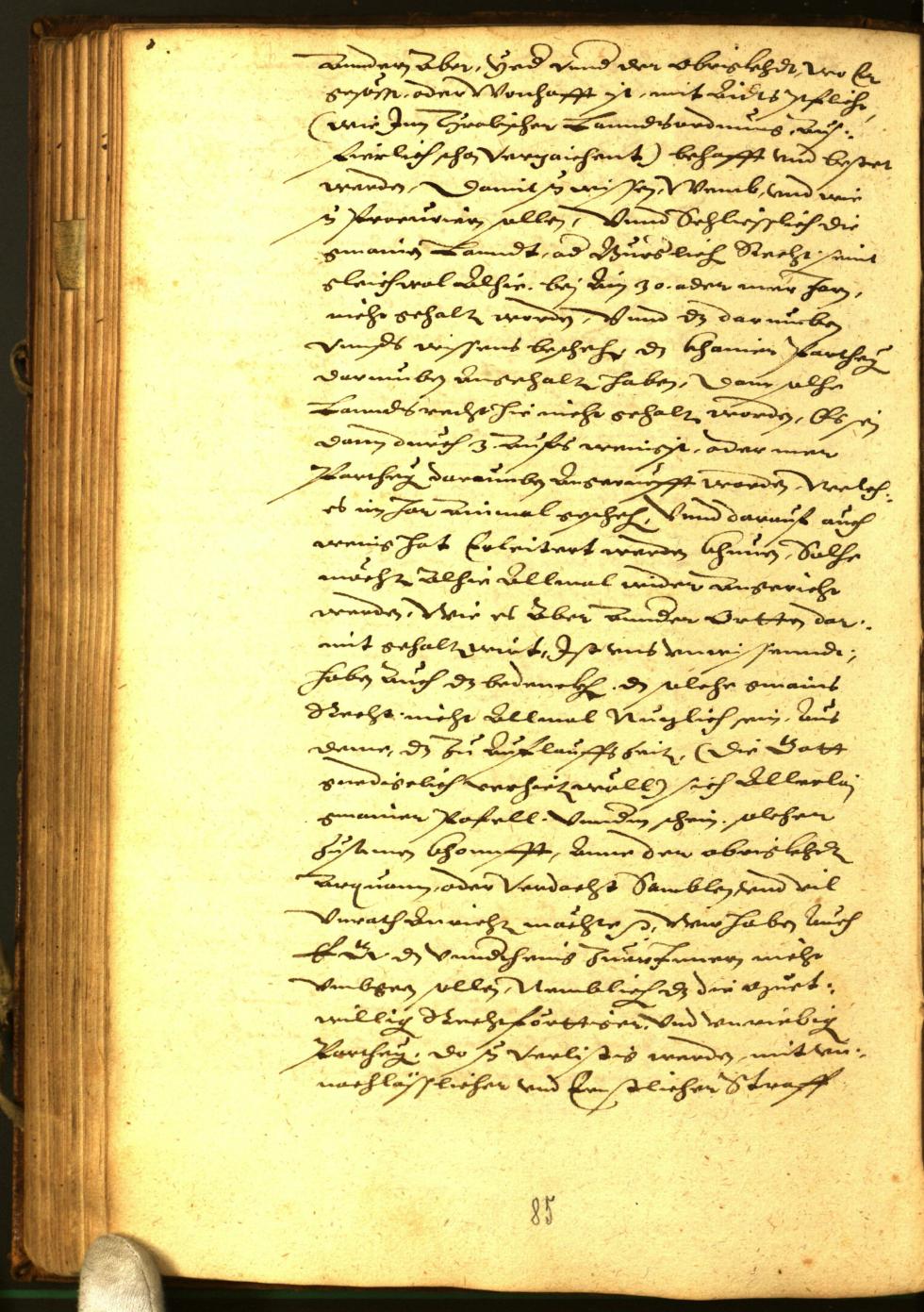 Stadtarchiv Bozen - BOhisto Ratsprotokoll 1582 