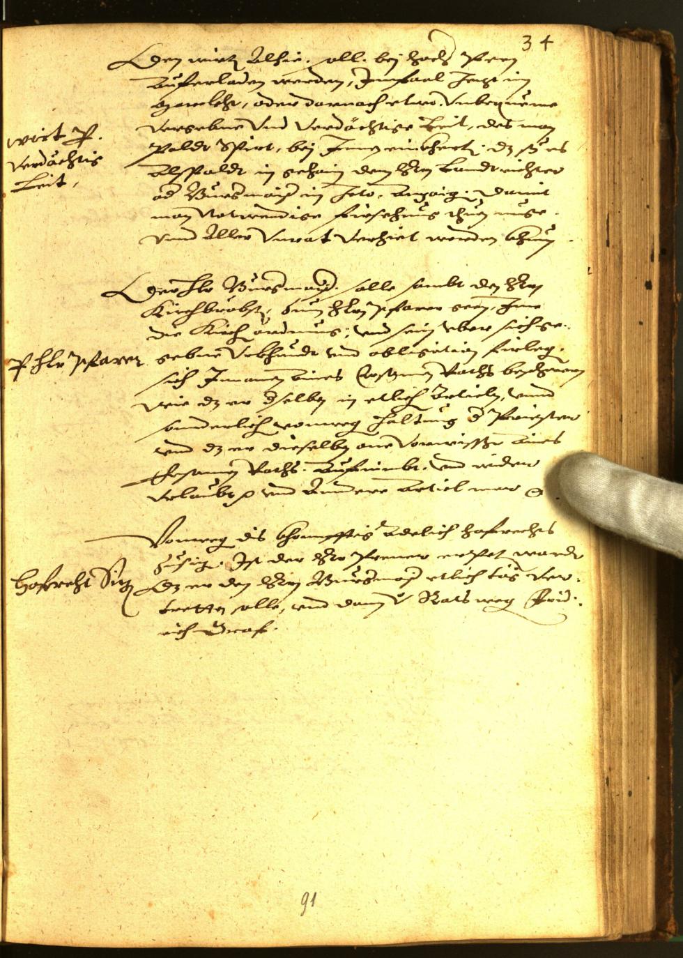 Civic Archives of Bozen-Bolzano - BOhisto Minutes of the council 1582 