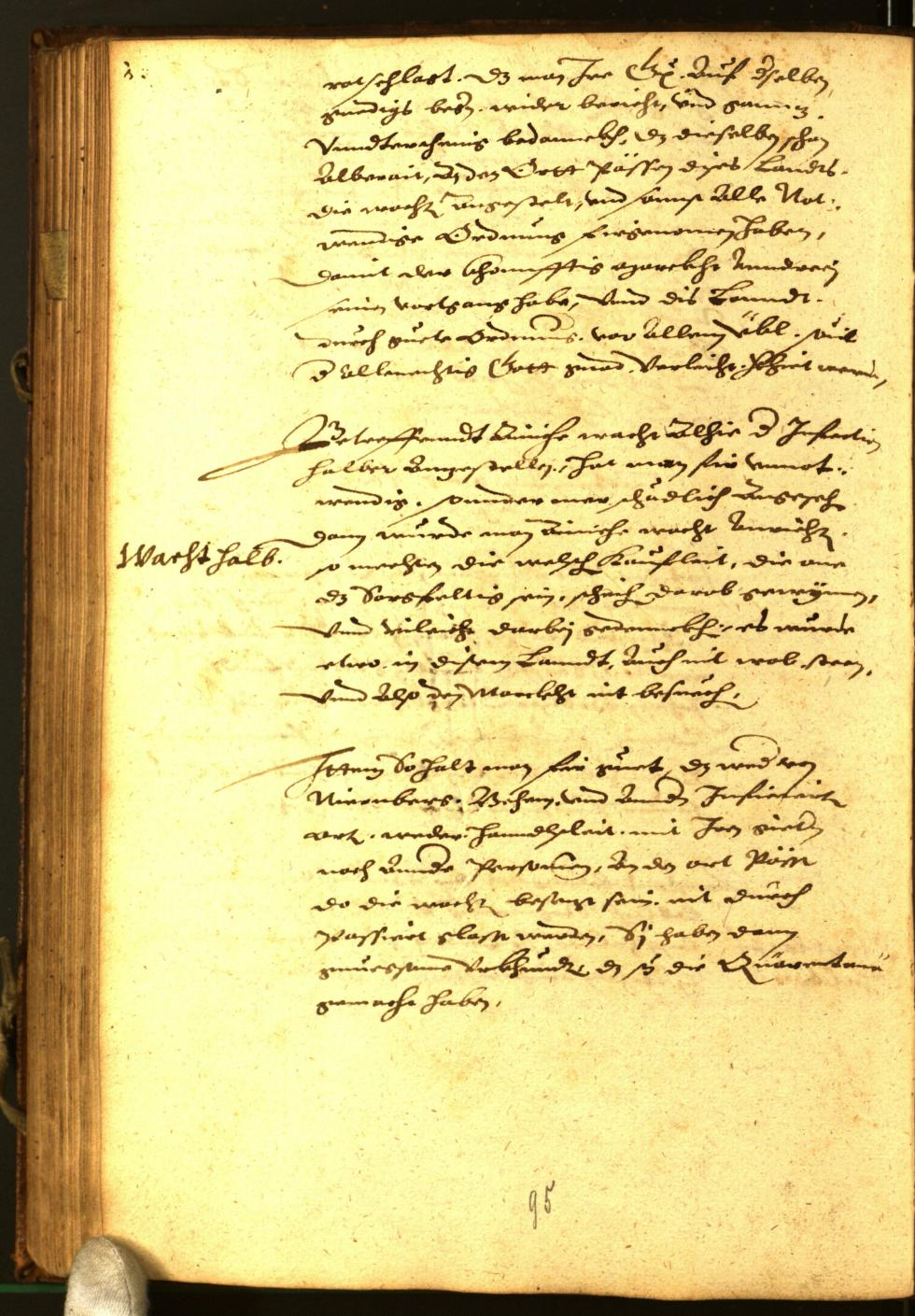 Civic Archives of Bozen-Bolzano - BOhisto Minutes of the council 1582 