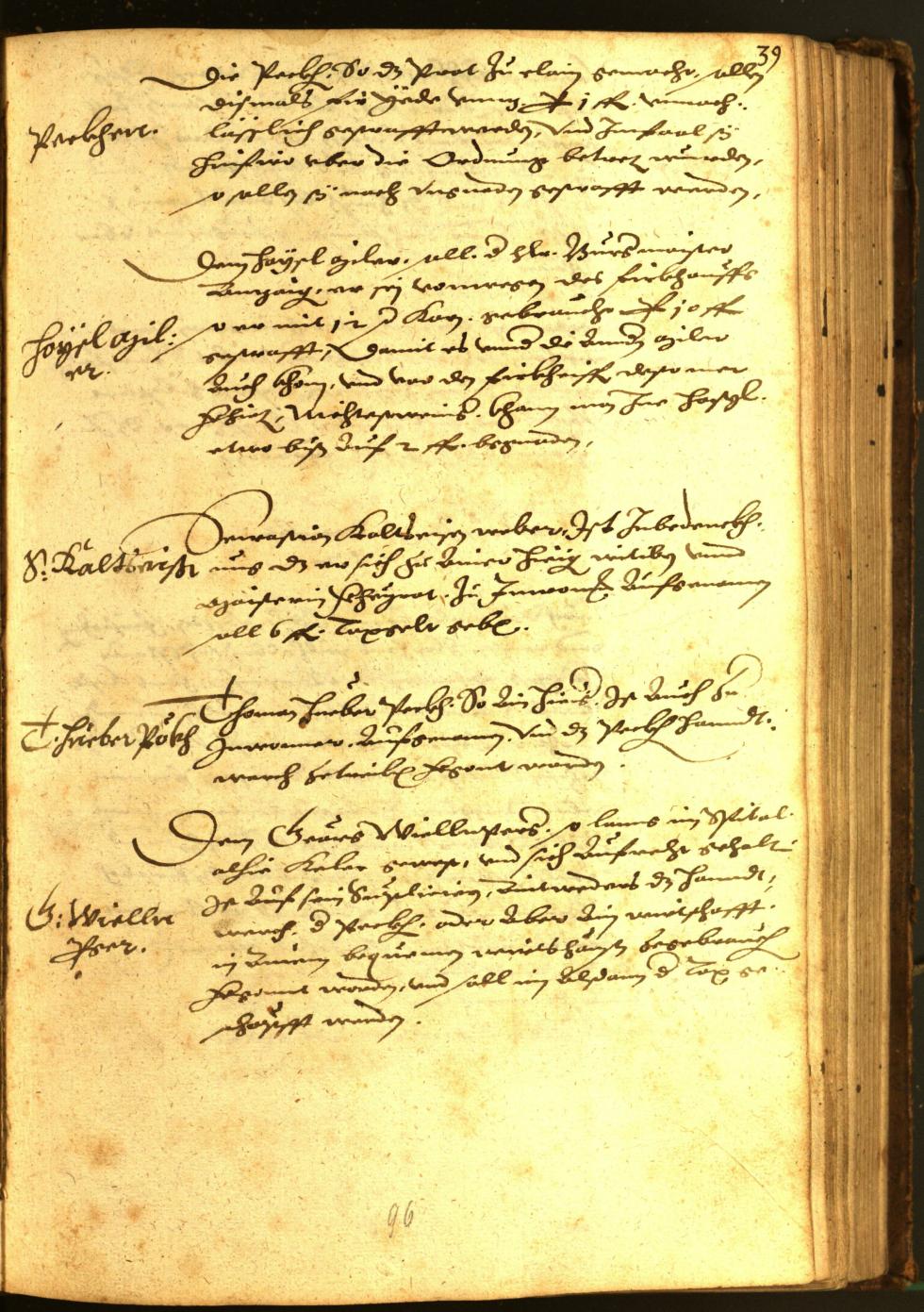 Archivio Storico della Città di Bolzano - BOhisto protocollo consiliare 1582 