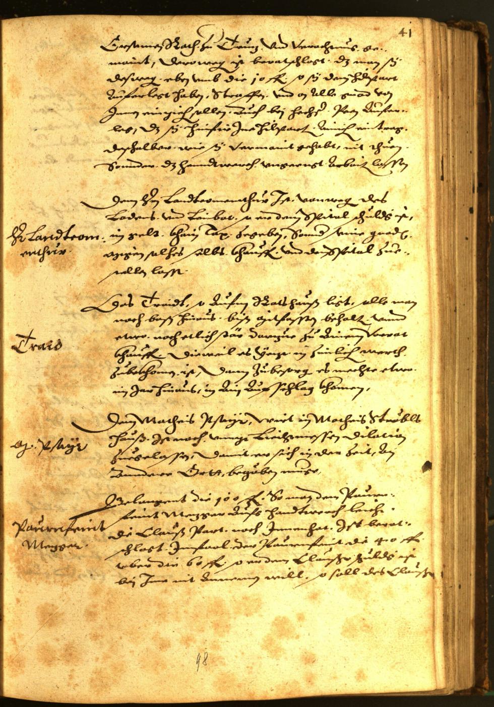 Civic Archives of Bozen-Bolzano - BOhisto Minutes of the council 1582 