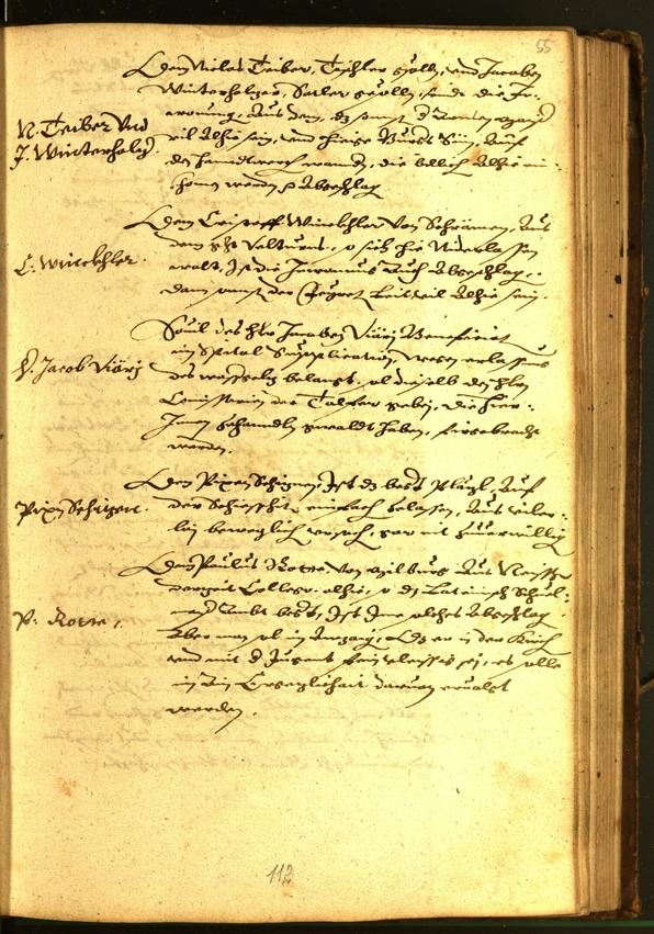 Stadtarchiv Bozen - BOhisto Ratsprotokoll 1583 