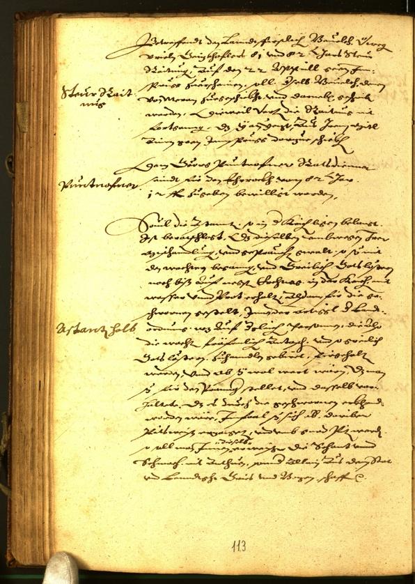 Stadtarchiv Bozen - BOhisto Ratsprotokoll 1583 