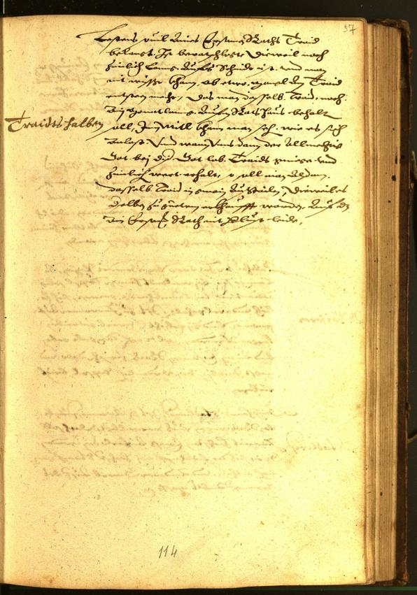 Stadtarchiv Bozen - BOhisto Ratsprotokoll 1583 