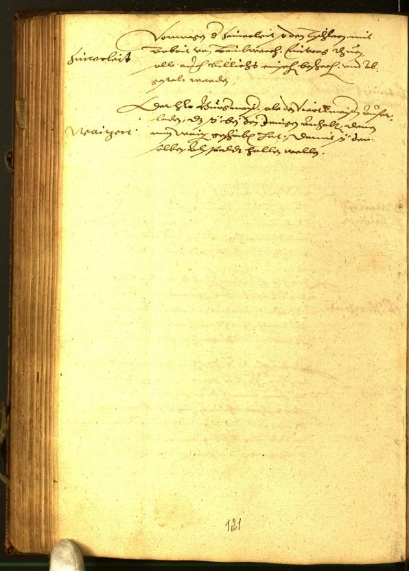 Stadtarchiv Bozen - BOhisto Ratsprotokoll 1583 