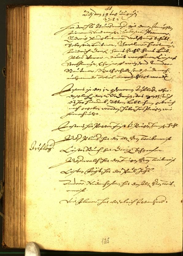 Civic Archives of Bozen-Bolzano - BOhisto Minutes of the council 1583 